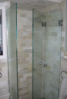 Glass Enclosures for Shower Area