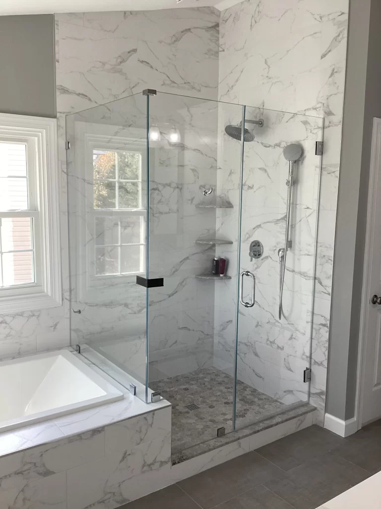 Virginia Frameless Glass Shower Doors