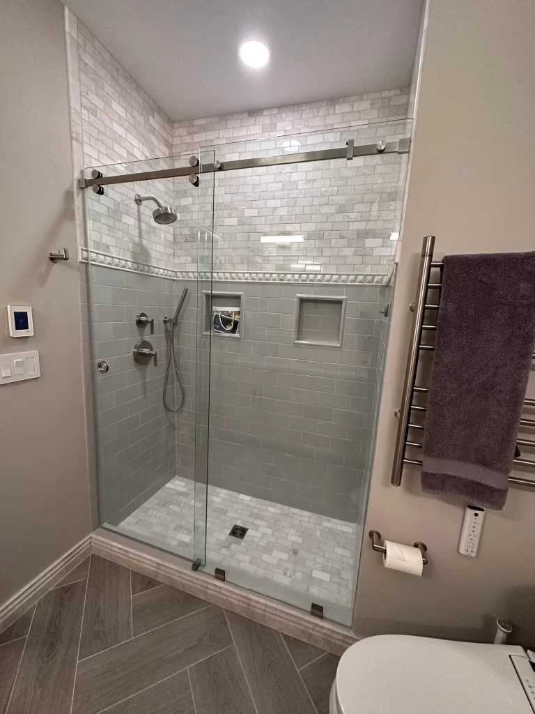 Frameless Sliding Shower Doors Virginia