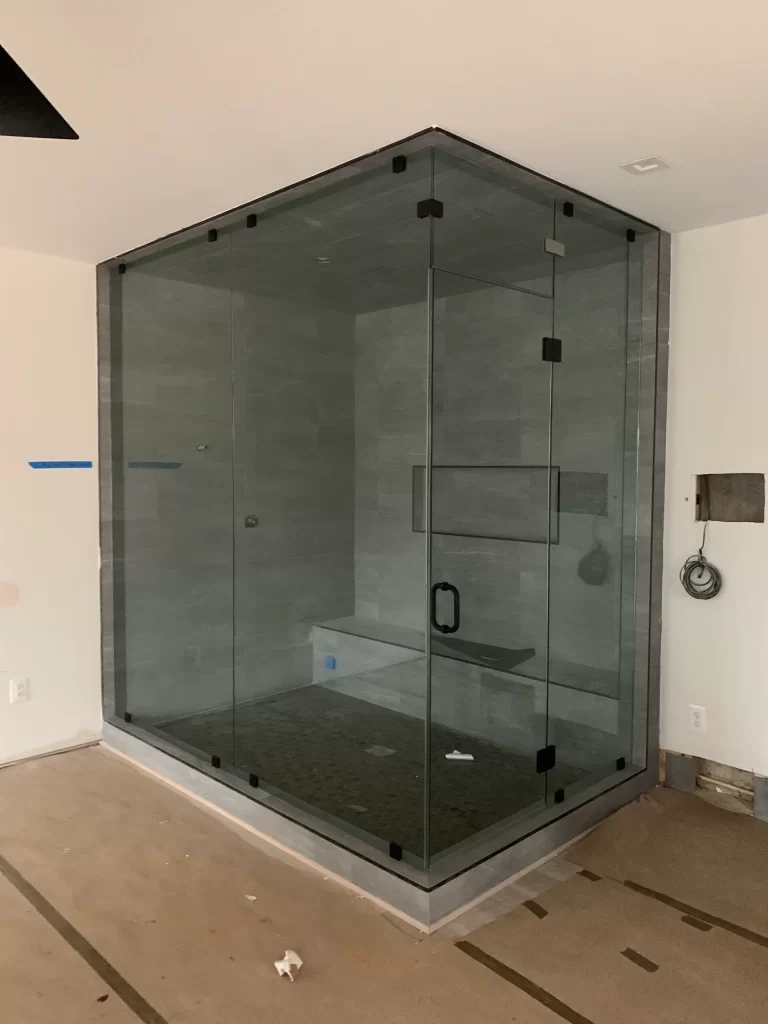 Black Glass Shower Doors Virginia