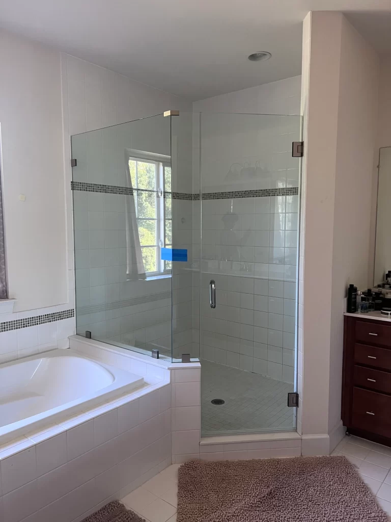 Sliding Frameless Shower Doors Virginia